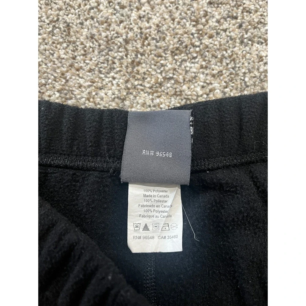 Oakley Software Vintage‎ Fleece Sweatpants Mens XL Black Red Logo Made in Canada